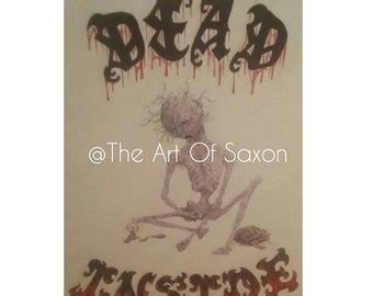 Items similar to Dead Inside Art Print on Etsy