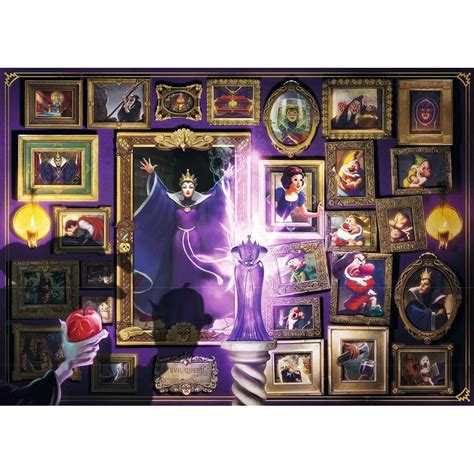 Rompecabezas Disney Villanos Evil Queen Ravensburger Piezas