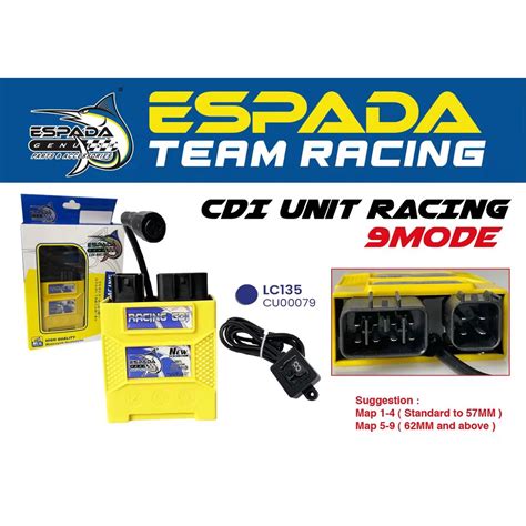 Yamaha Lc Y Y Z Y Zr S Ex Ecu Cdi Racing Adjustable Espada