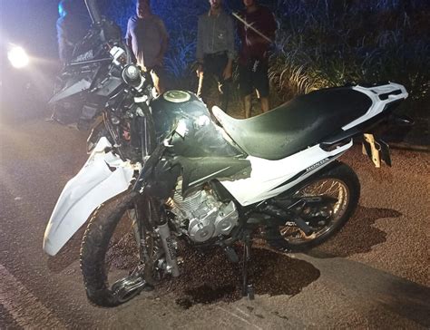 Motociclista Morre Ao Bater De Frente Carro Na Br Centro