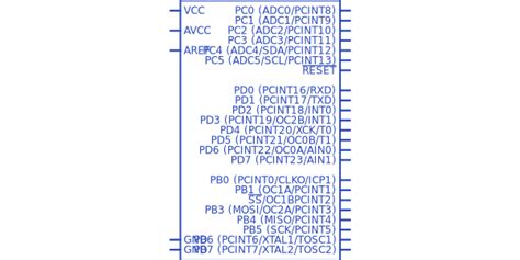 Atmega P Pu Microchip Datasheet Pdf Footprint Symbol Technical