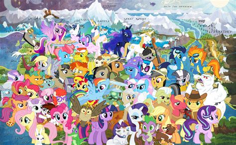 MLP Wallpaper (With Season 6 Characters!) - Visual Fan Art - MLP Forums