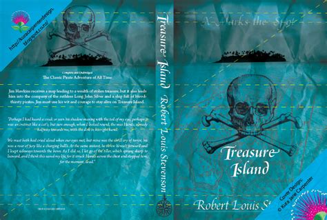 Treasure Island book cover by Kura-Jane on deviantART