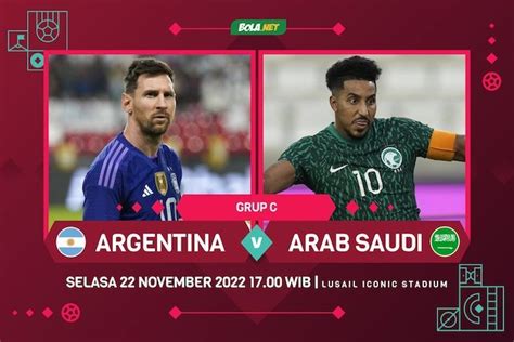 Prediksi Piala Dunia Argentina Vs Arab Saudi 22 November 2022 Bola Net