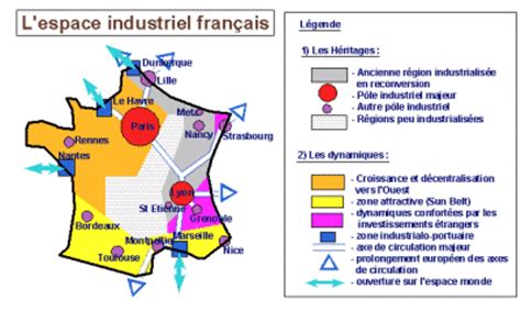 Les Espaces Productifs Fran Ais Dans Les R Seaux Mondiaux