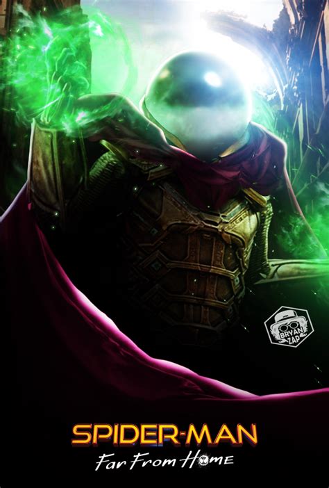 Spider Man Far From Home Mysterio Poster By Bryanzap On Deviantart