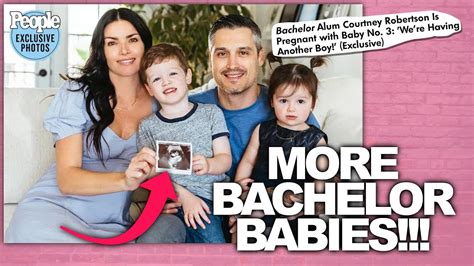 Bachelor Star Courtney Robertson Announces Third Pregnancy See