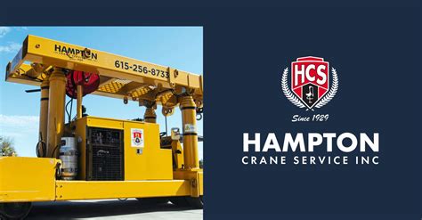 Capabilities And Experience Hampton Crane Service