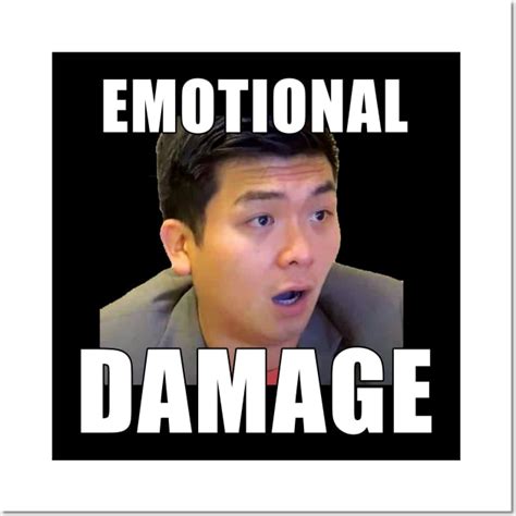 EMOTIONAL DAMAGE meme - Emotional Damage Meme - Posters and Art Prints ...