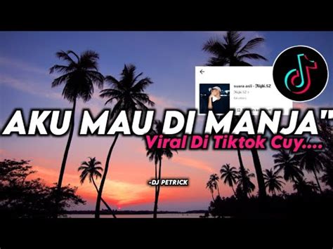 Dj Viral Tiktok Aku Mau Di Manja Manja Kane Cuy Riski Sz