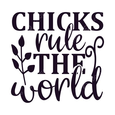 Athletic T Shirt Vector Hd Images Chicks Rule The World T Shirt Desing