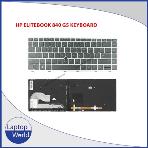 Hp Elitebook 840 G5 Backlight And Mouse Pointer Keyboard