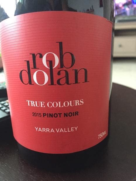 2015 Rob Dolan Pinot Noir True Colours Australia Victoria Port