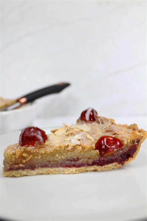 Vegan Bakewell Tart - BakedbyClo | Vegan Dessert Blog