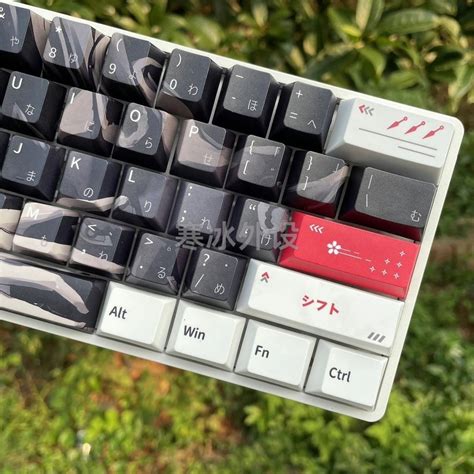 Yuki Keycap Cherry Profile Keys Pbt Five Sided Dye