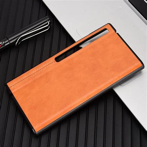 For Huawei Mate Xs 2 Case Calfskin Soft Edge Pu Leather Hard Phone Cover For Huawei Mate Xs2 Pal