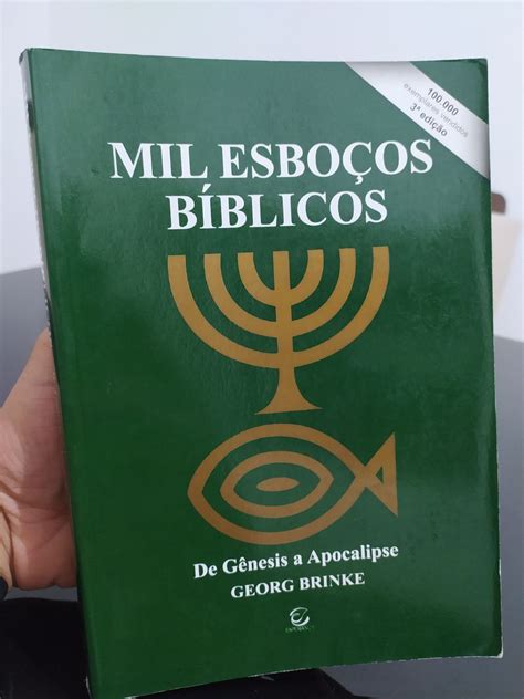 Mil Esboços Bíblicos de Gênesis a Apocalipse Livro Editora Esperança