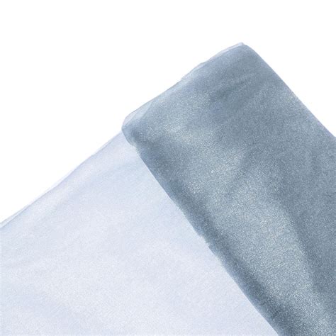 54 10 Yards Dusty Blue Solid Color Sheer Chiffon Fabric By The Bolt