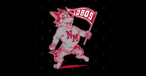 Vintage Looking UNM Lobos Mascot - New Mexico - Mug | TeePublic