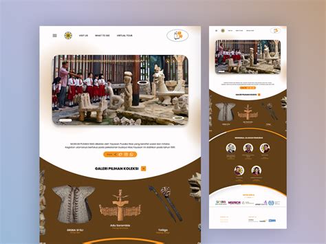 Museum website design by 12ID.studio on Dribbble