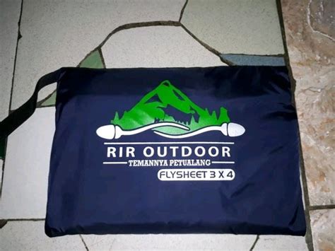 Jual Flysheet X Meter Merk Rir Outdoor Bivak Tenda Darurat Camping