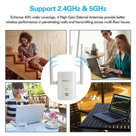 Mbps Wifi Range Extender Repeater Wireless Amplifier Router Signal