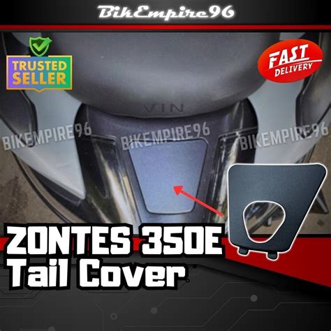 Zontes 350e Tailgate Fairing Cover Cap Lid 350 E Top Box Rack Bracket Shopee Malaysia