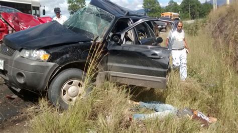 Accidente Vehicular En La Aldea Los Chorros Deja Ocho Heridos