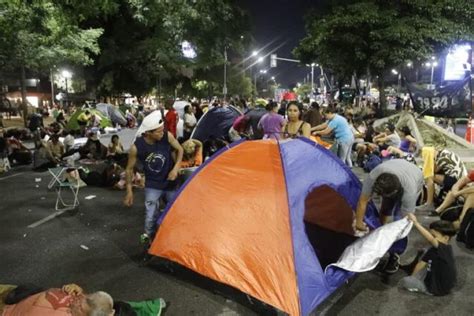 El Acampe Piquetero Desde Adentro C Mo Es Y Qu Le Reclaman A