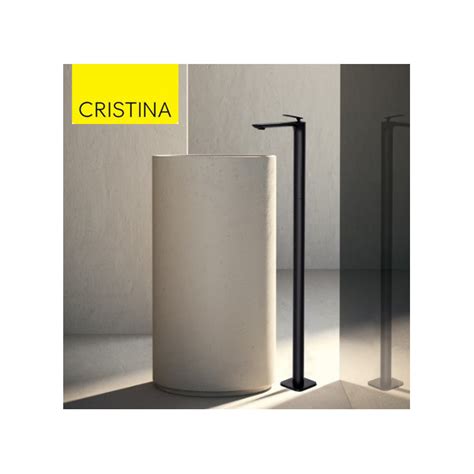 Mitigeur Lavabo Monocolonne Noir Mat De Chez Cristina Ondyna