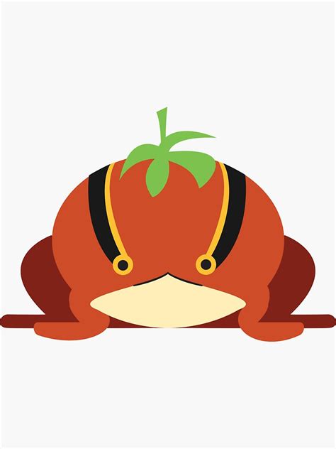 Tomato Frog Sticker For Sale By Coffee Corner Redbubble