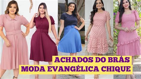 ACHEI NO BRÁS VESTIDOS MODA EVANGÉLICA DIRETO DA FÁBRICA O MELHOR