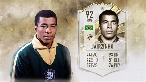 FIFA 23 92 PRIME ICON JAIRZINHO REVIEW SKILLFUL AND POWERFUL FIFA