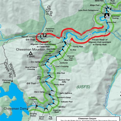 South Platte River Map