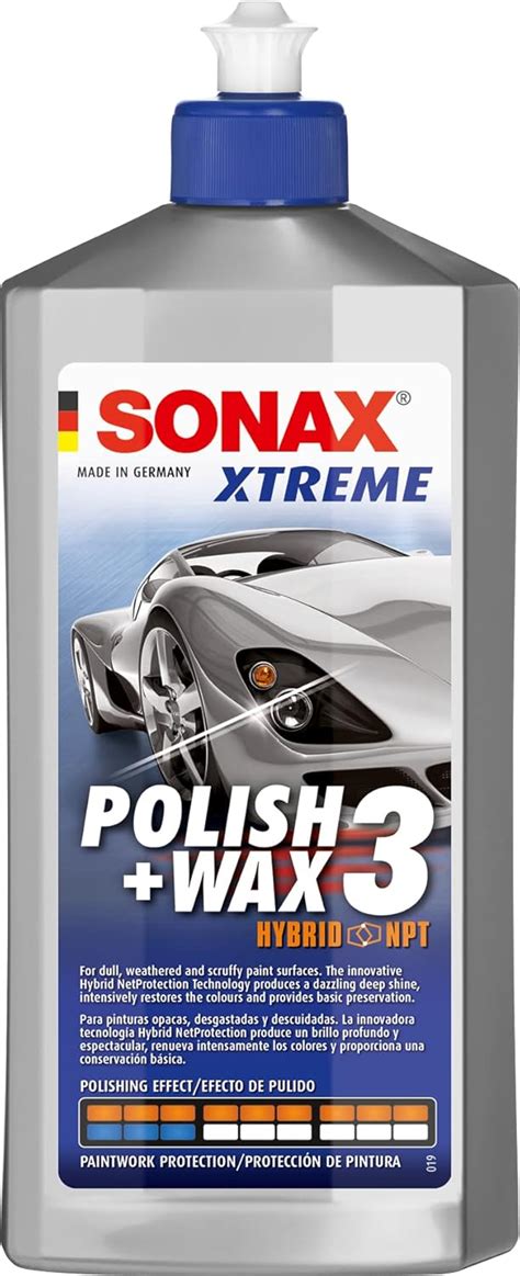 Sonax Xtreme Polish Wax Hybrid Npt Ml Pulimento Y Cera Para