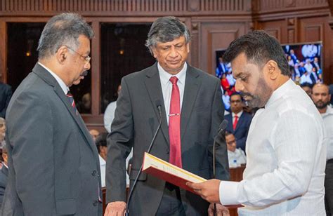 Anura Kumara Dissanayake Sworn In As 9th Executive President Of Sri