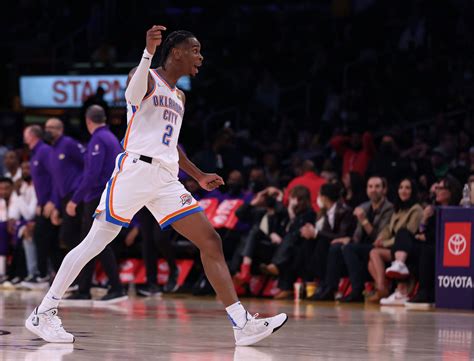 I Just Felt It I Usually Dont Shoot That Shot In Game Shai Gilgeous Alexander Talks About