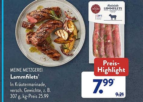 Meine Metzgerei Lammfilets Angebot Bei Aldi S D Prospekte De