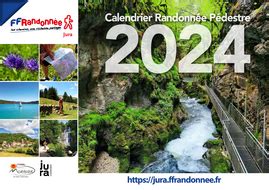 Calendrier de la Randonnée Pédestre 2024 Jura Tourisme