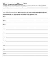 introducing   steps   avid tutorial process improve