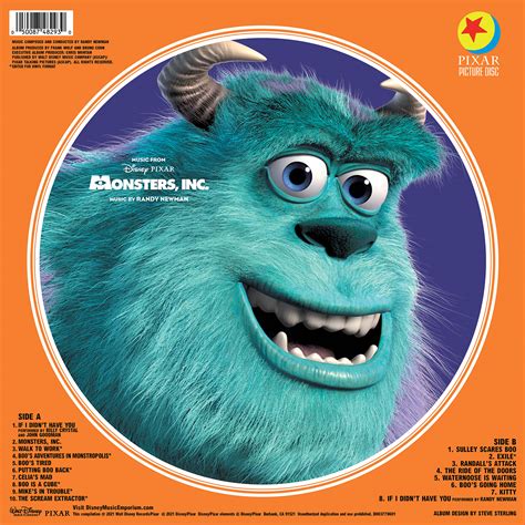 Randy Newman Music From Monsters Inc Vinyl Picture Disc Shop The