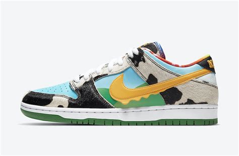 Ben & Jerry's x Nike SB Dunk Low Chunky Dunky CU3244-100 Release Date - SBD