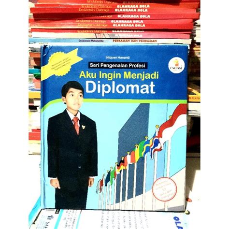 Jual Buku Seri Pengenalan Profesi Aku Ingin Menjadi Diplomat Shopee