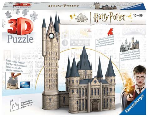 Harry Potter Puzzle 3d 540p Château De Poudlard Tour Dastronomie