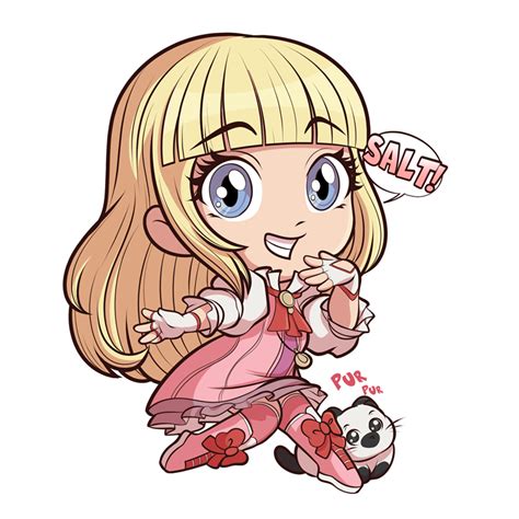 Tekken Lili Salt Double Sided Keychain Kanme Esports Studios S