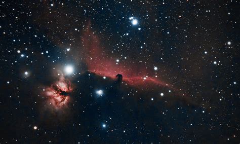 Horsehead Nebula Ic434 Rastrophotography