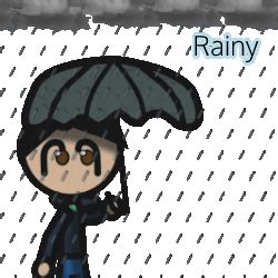 Rain Storm Sticker - Rain Storm Shower - Discover & Share GIFs