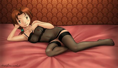 Rule 34 Breasts Brown Eyes Brown Hair Delia Ketchum Female Female