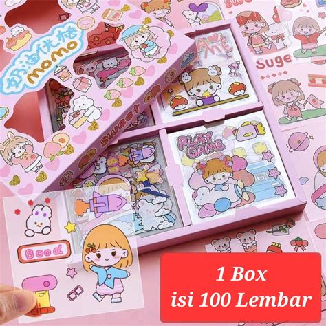 Jual Stiker Momo Viral Isi Lembar Shopee Indonesia