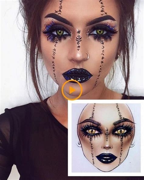 50 Creative Halloween Makeup Ideas To Try This Year Halloween Makeup